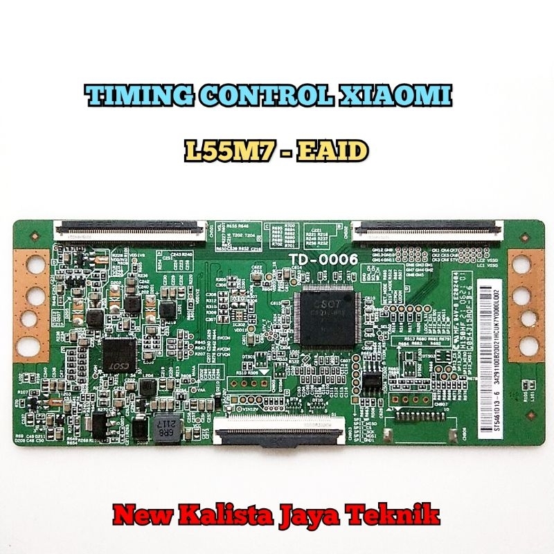 TCON TV XIAOMI L55M7-EAID ORIGINAL TD-0006 TCON XIAOMI 55M7 TIKON TV L55M7EAID TICON MI TV L55M7 TCO