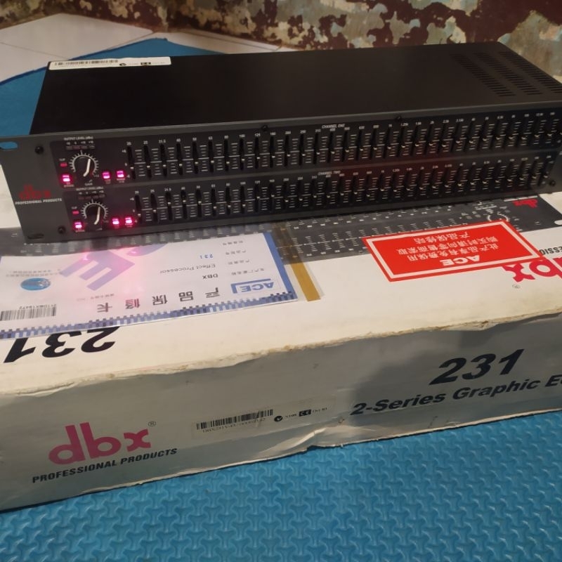 Equalizer dbx 231 ori china,bukan barang kw.