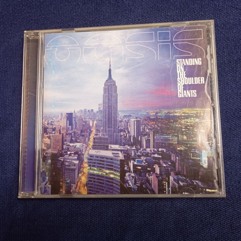 Kaset CD Audio untuk KolPri Artist Oasis album Standing on the Shoulder of Giants