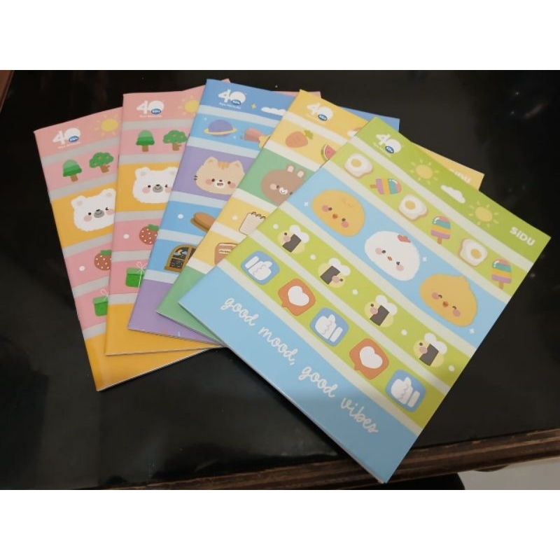 

buku tulis biasa 5 pcs . paket bundling