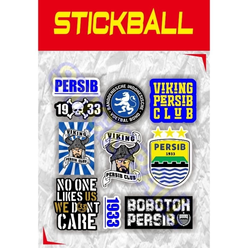 

10 STIKER PERSIB BANDUNG VIKING BOBOTOH 1932