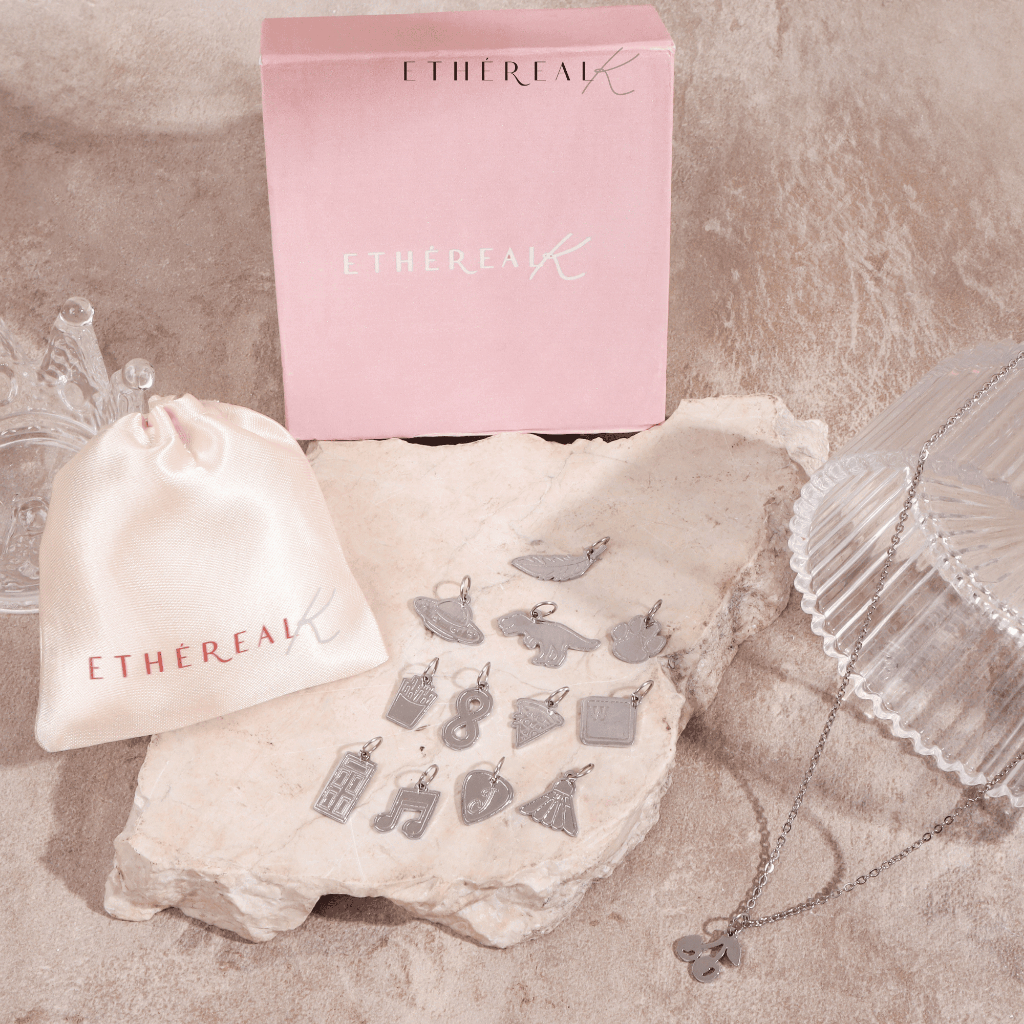 EtherealK - Seventeen ALWAYS & FOREVER Gift Set Series | Kalung Charm Liontin Pendant SEVENTEEN Cara