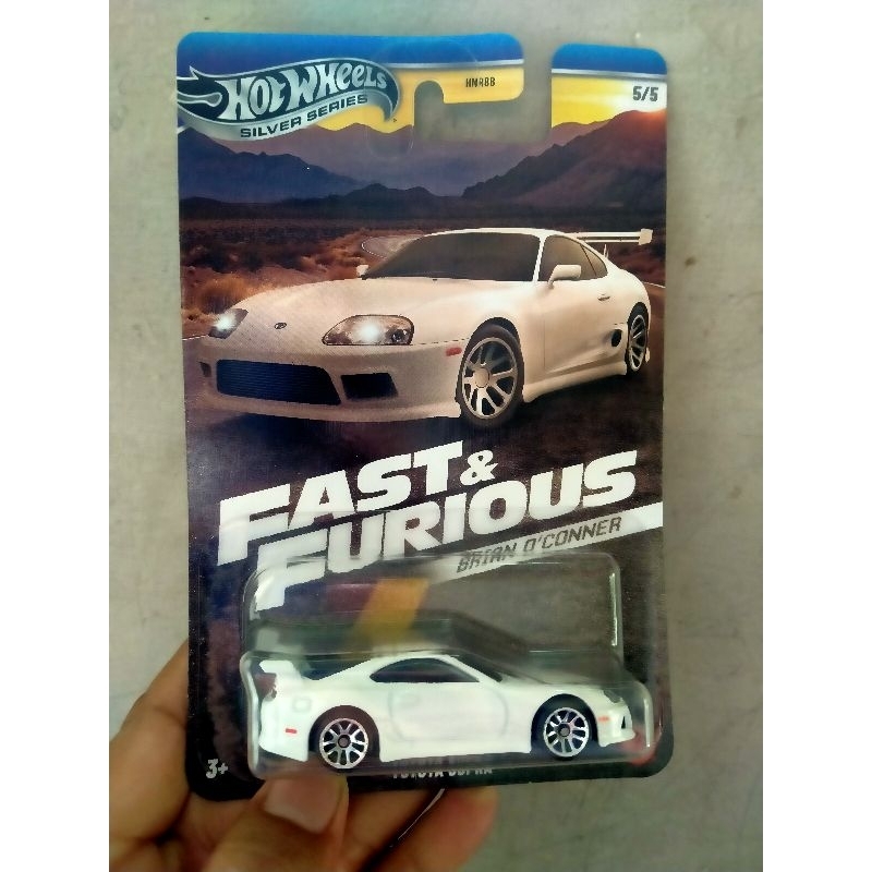 HOT WHEELS FAST AND FURIOUS TOYOTA SUPRA PUTIH
