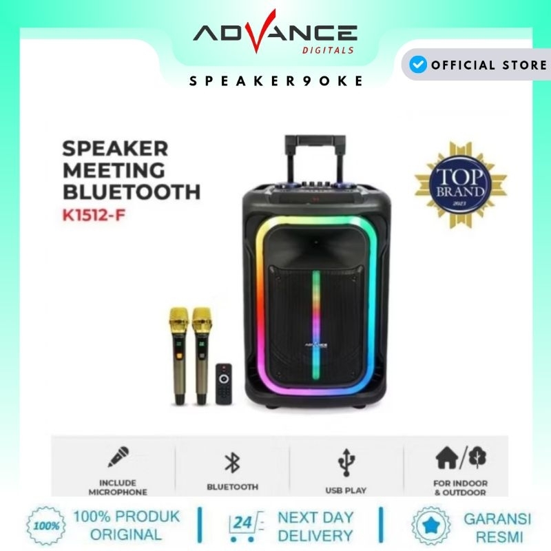 speaker ADVANCE K1512F. free 2mic