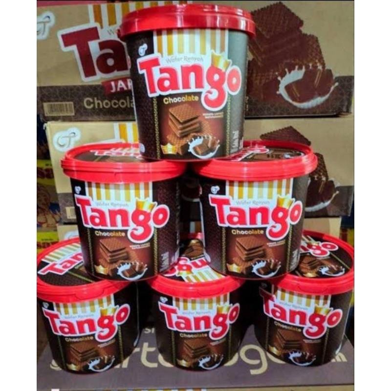 

Grosir Wafer Tango Jar Rasa Coklat 1 Dus isi 6 Ember x 240g