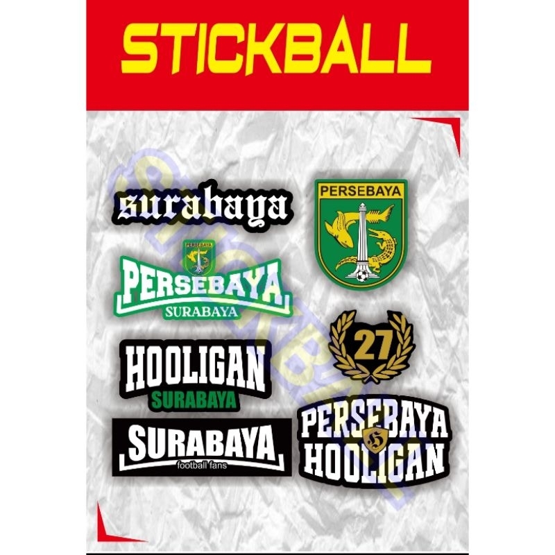 

7 STIKER BONEK MANIA PERSEBAYA SURABAYA