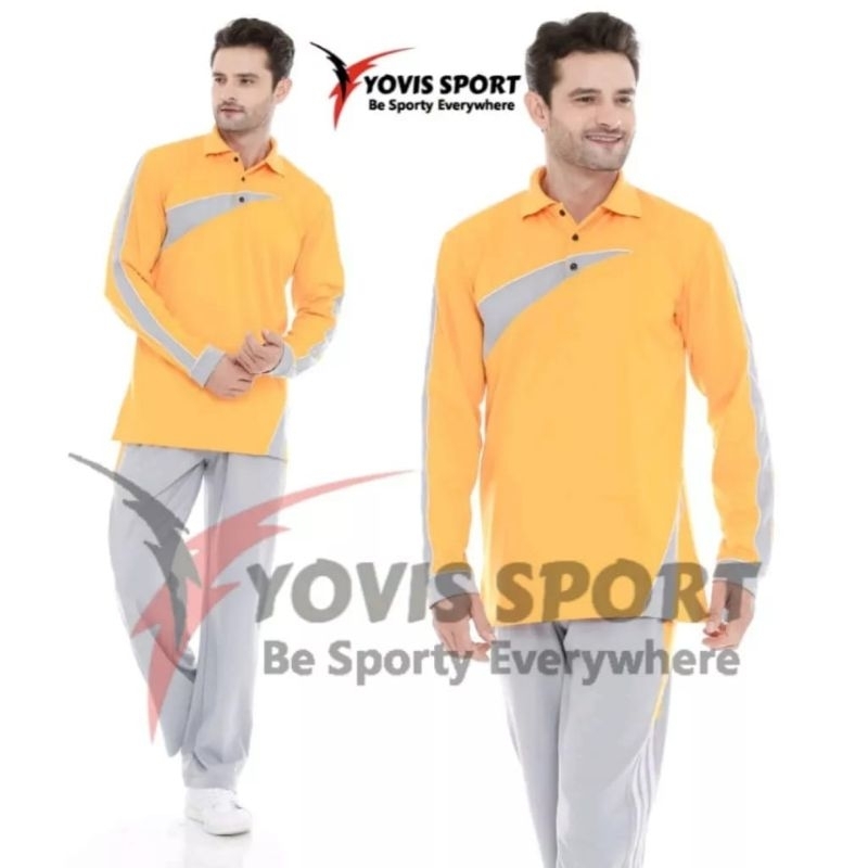 Setelan Olahraga Pria Tangan Panjang Yovis Sport