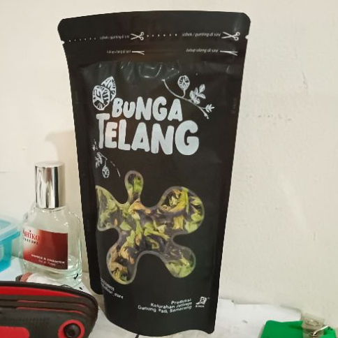 

Bunga Telang Kering Premium CANDU REMPAH, 25 gr include bag