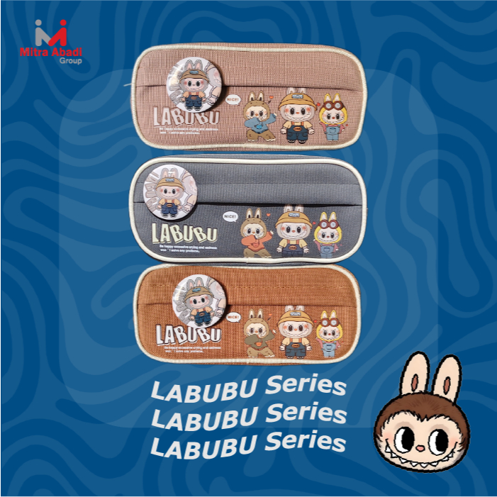 

Kotak pensil lucu motif kartun LABUBU pencil case AESTHETIC