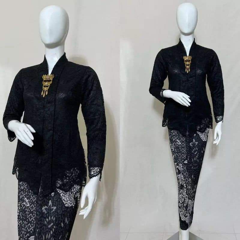 PROMO` Kebaya Kartini Modern - Set Kebaya Wisuda - Kebaya Modern - Kebaya Brokat - Kebaya Remaja