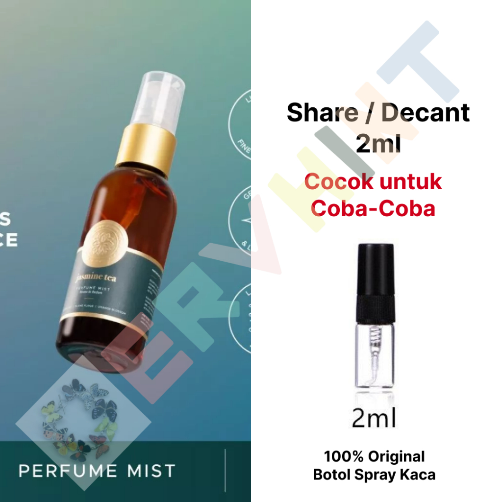 [Share / Decant] ELMER Jasmine Tea Perfume Mist Brume De Parfum With Luxurious Fragrance