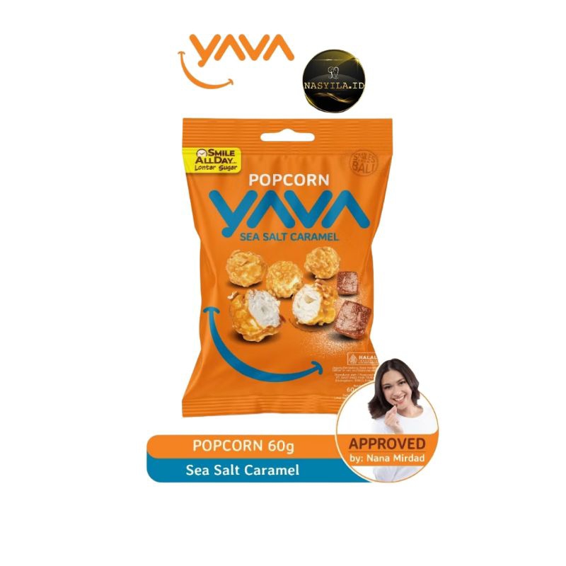 

YAVA Popcorn Sea salt Caramel 60g