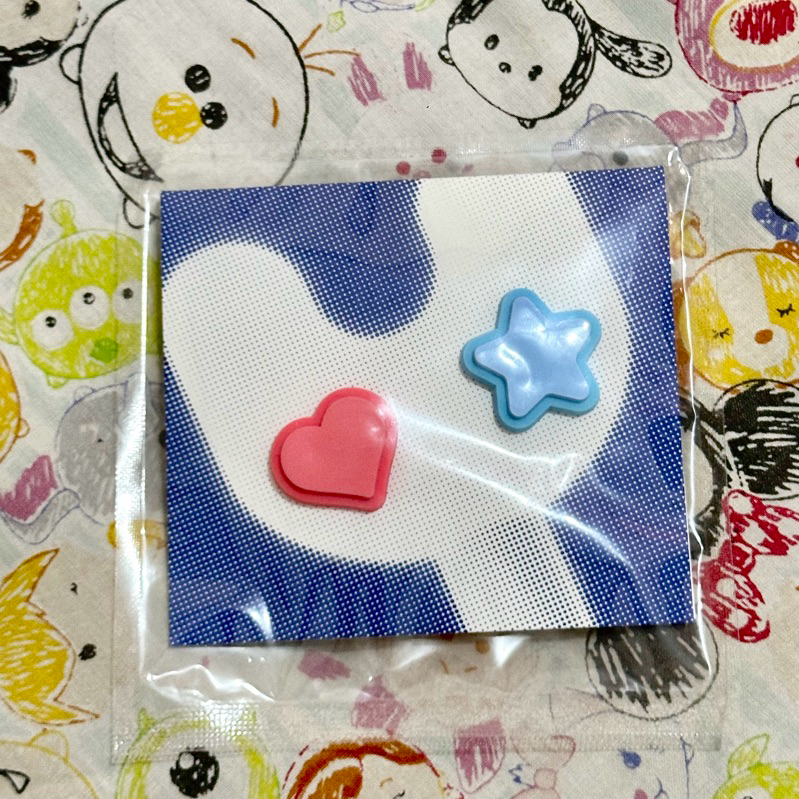 New Jeans Official Lightstick Parts Heart & Star