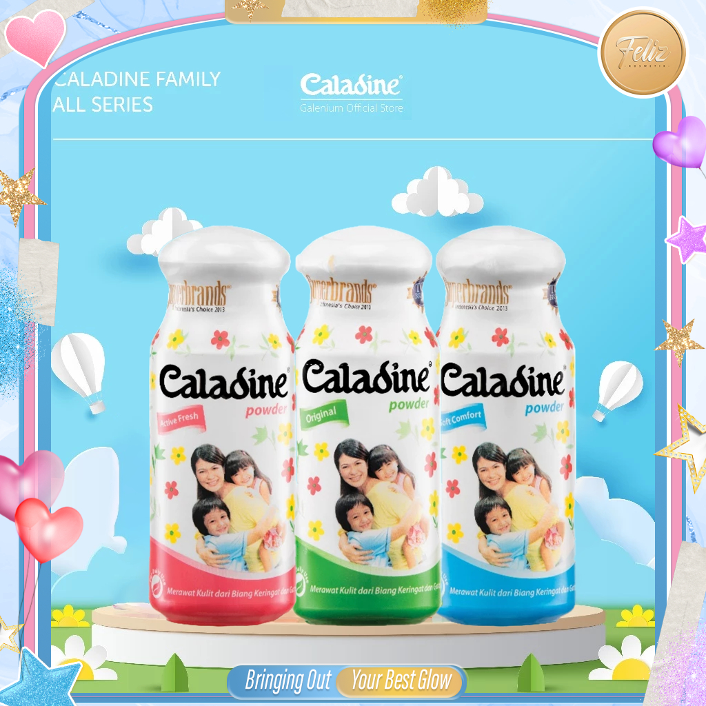 * FELIZ * CALADINE Powder Active Fresh / Soft Comfort 100gr