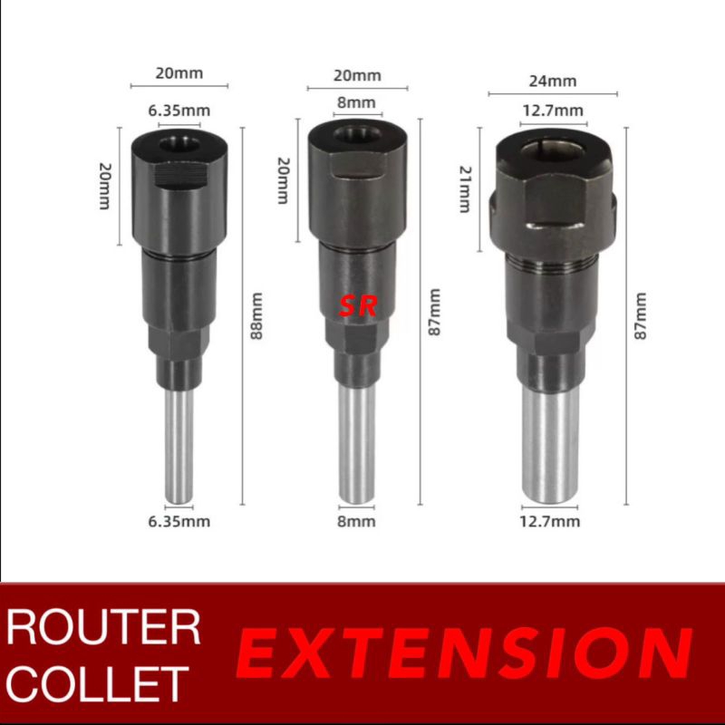 Extension Penyambung Mata Router/ Profil