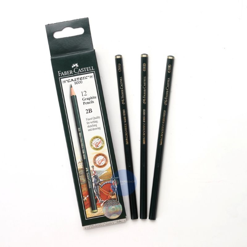 

Ay00! 1 PACK PENSIL 2B FABER CASTELL / Faber-Castell ORIGINAL