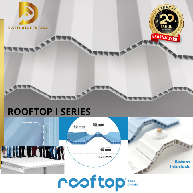 ATAP DINGIN uPVC ROOFTOP®