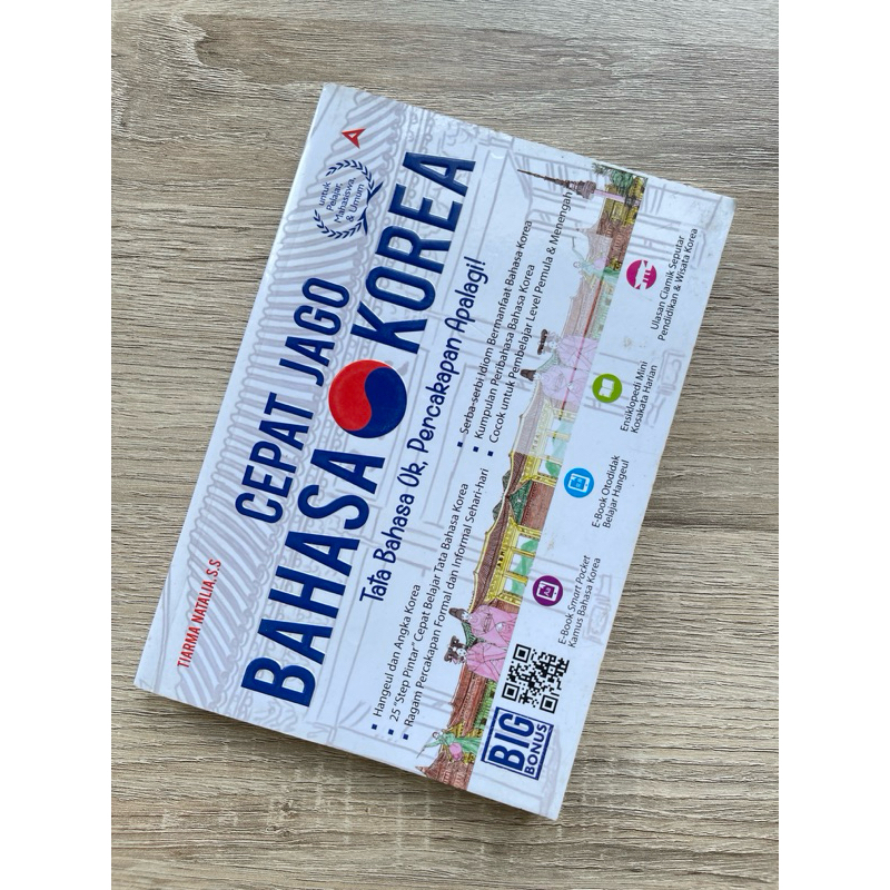 Cepat Jago Bahasa Korea - buku belajar bahasa korea mudah preloved bekas