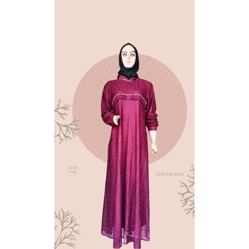 GAMIS BROKAT ONDANGAN PESTA PERNIKAHAN WISUDA