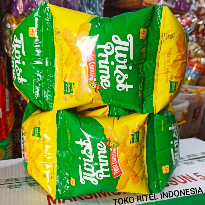 

Chiki Twist Prime Berhadiah (1 Renceng isi 10pcs)/Snack Ciki Twist Prime Berhadiah/Ciki Berhadiah Twist Prime