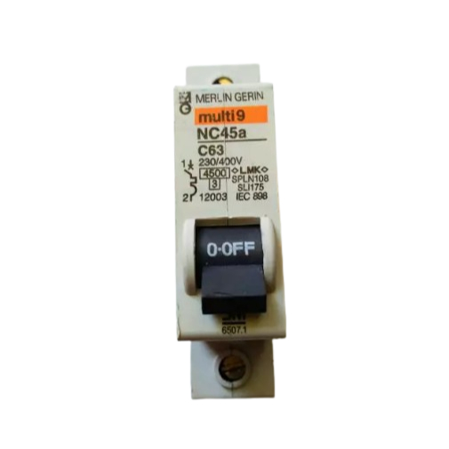 MCB MERLIN GERIN MULTI9 NC45A C63 MCB BREAKER 63 A BESTPRICE