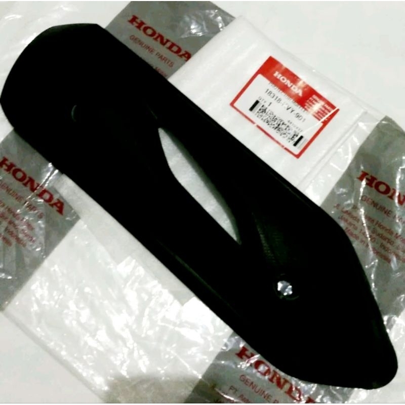 18318 KVY ORI HONDA AHM Cover Knalpot Protector Beat Karbu