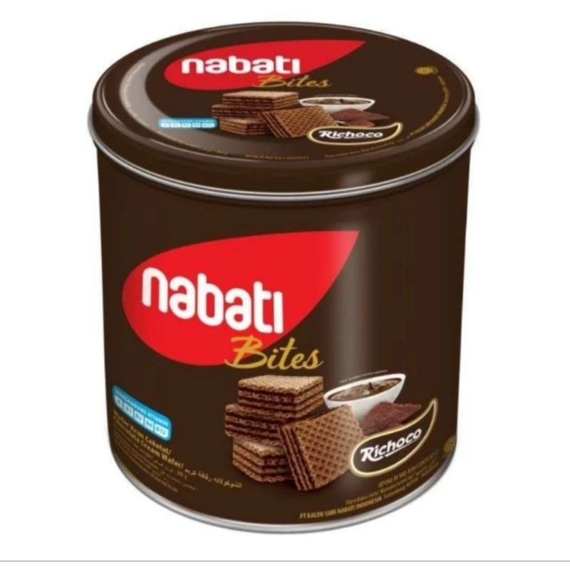 

Nabati Wafer Coklat Nabati Wafer Kaleng 287gr