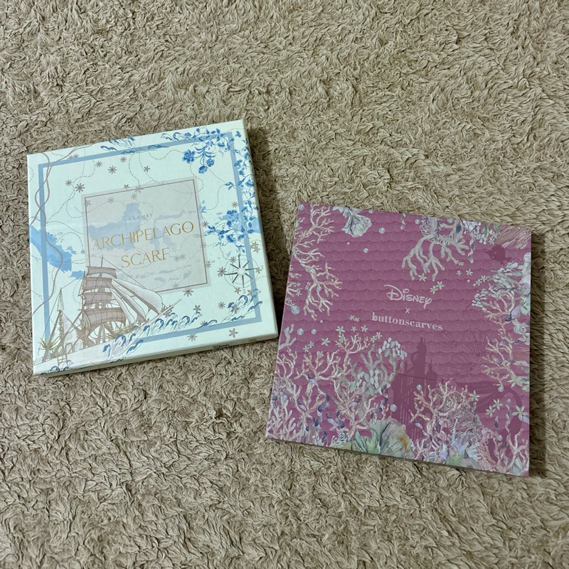 The Little Mermaid 1 Sorbet TLM 1 Sorbet Buttonscarves Bundling Klamby Archipelago Tumeric Scarf