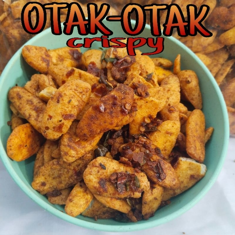 

Cemilan Pedas Otak-Otak Crispy Daun Jeruk 250g