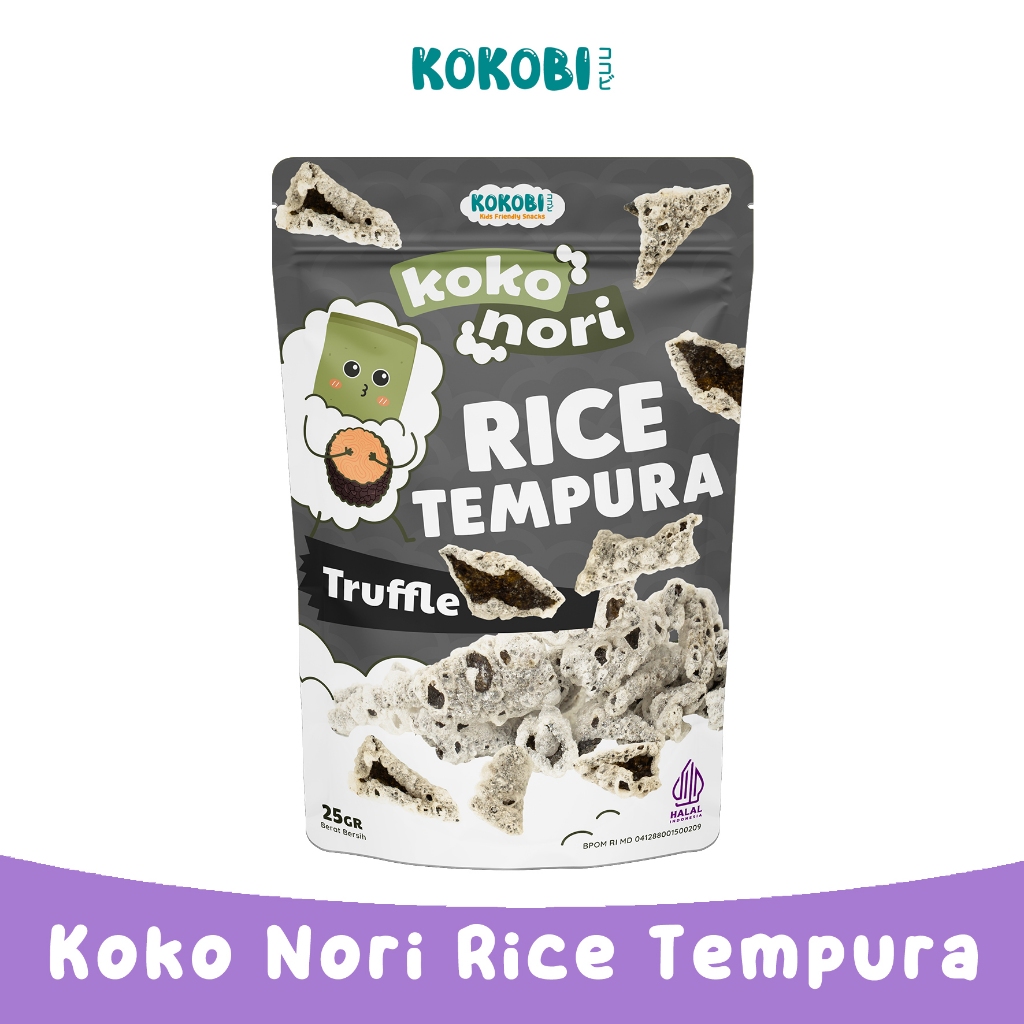 

Koko Nori RIce Tempura - Truffle (Snack Rumput Laut Kokobi)