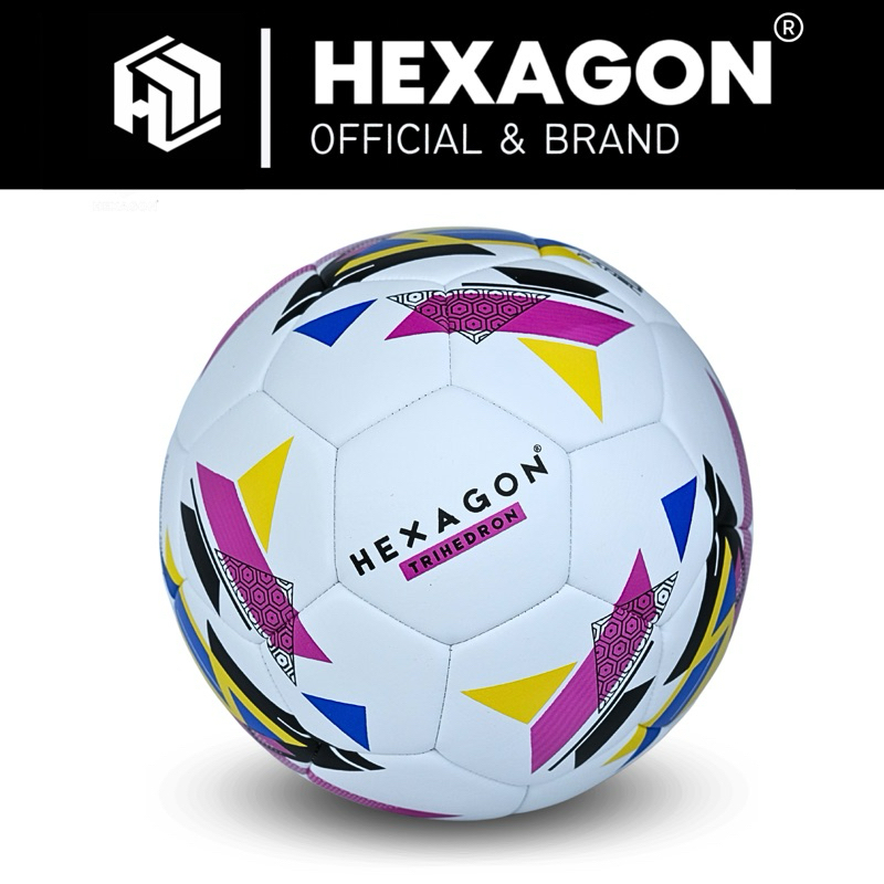 BOLA SEPAK / BOLA KAKI SIZE 5 ORIGINAL HEXAGON TRIHEDRON (EMPUK) KUALITAS PREMIUM STANDAR FIFA GRATI