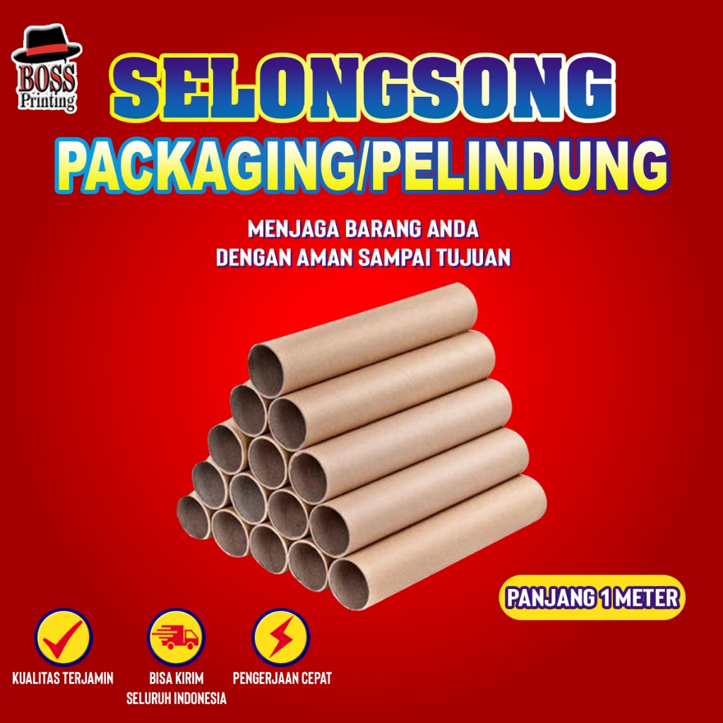

Selongsong packing cetakan supaya aman