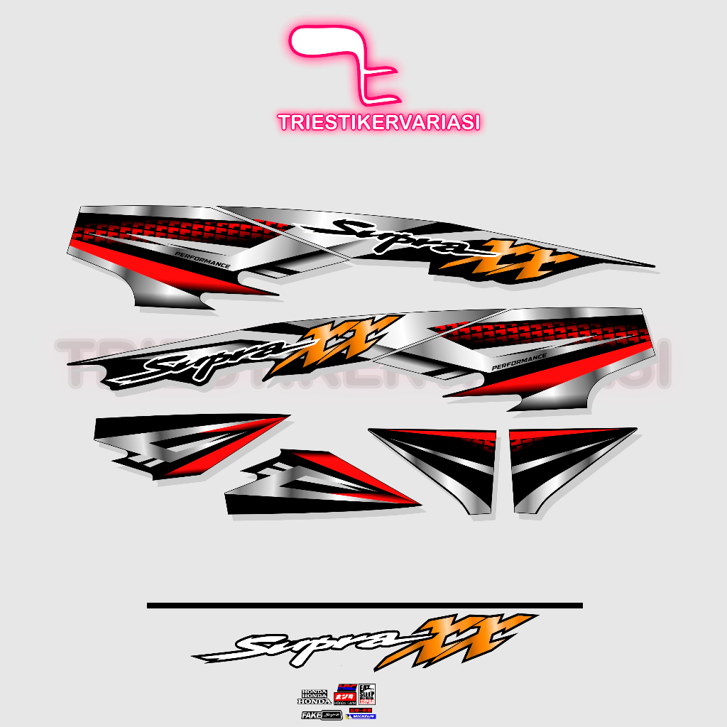 STIKER STRIPING SUPRA XX GRAFIS VARIASI 02