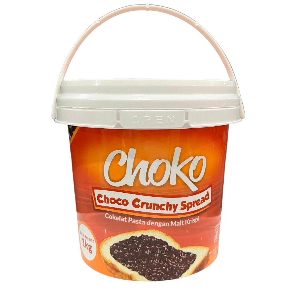 

Choko Choco Crunchy Spread 1 Kg – Selai Coklat Pasta dengan Malt Krispi