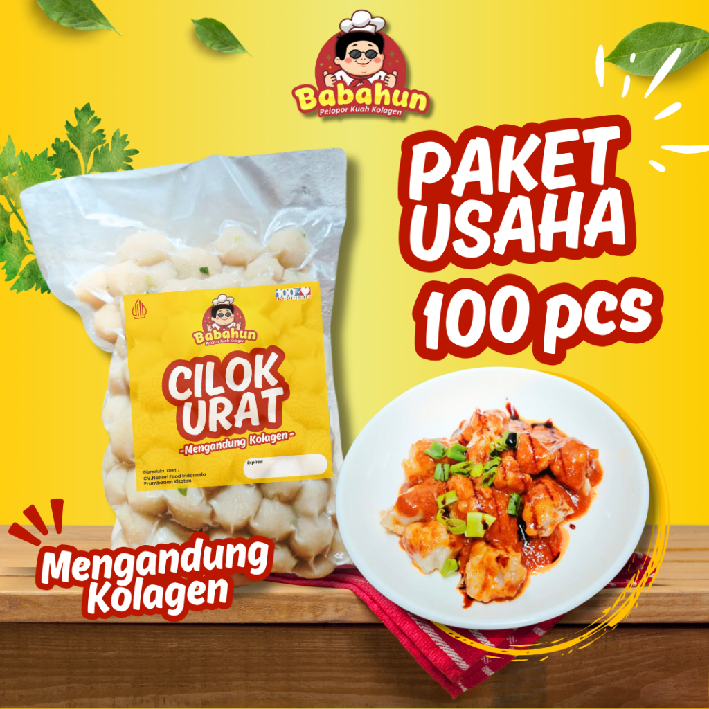 

Paket Usaha Babahun Snack & Food - Boci Original Isi 100 Butir Baso Aci Premium - Makanan