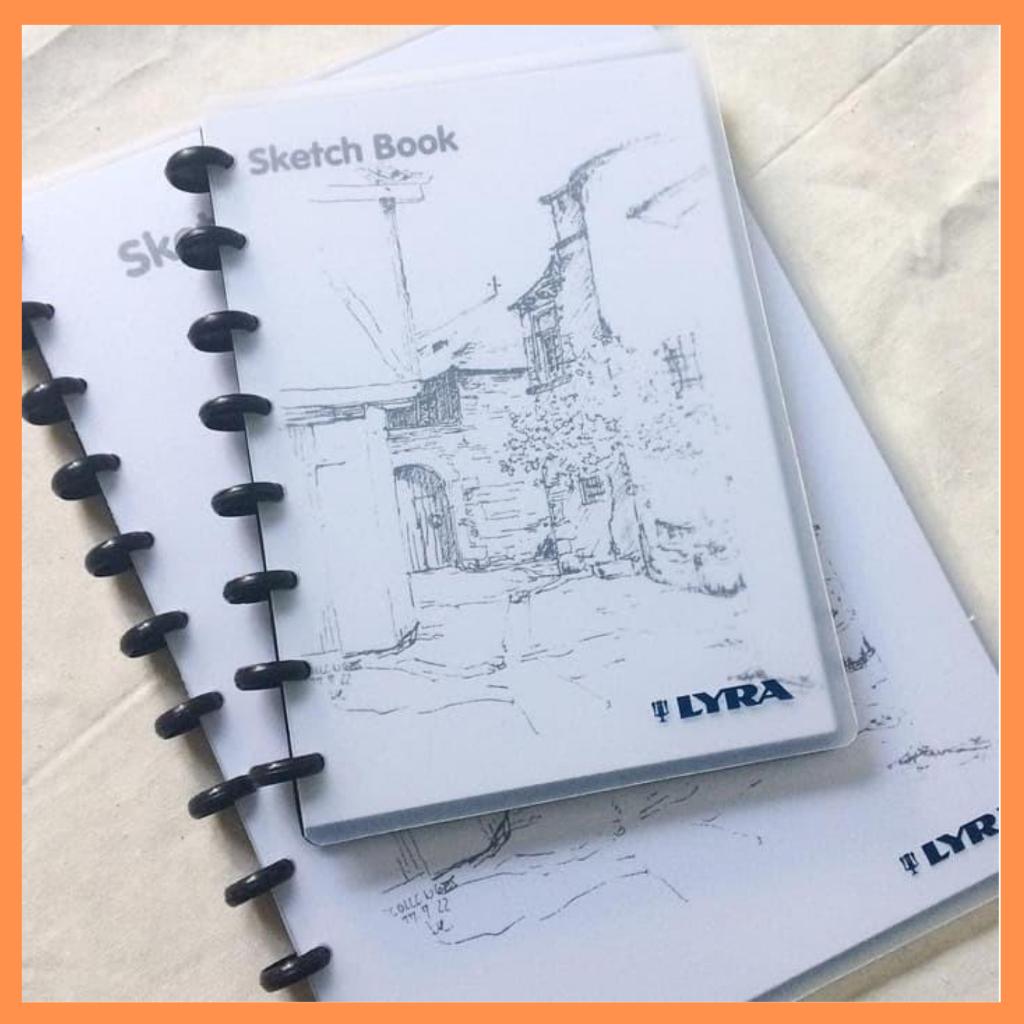 

LYRA Sketch book spiral ukuran A5 dan A4