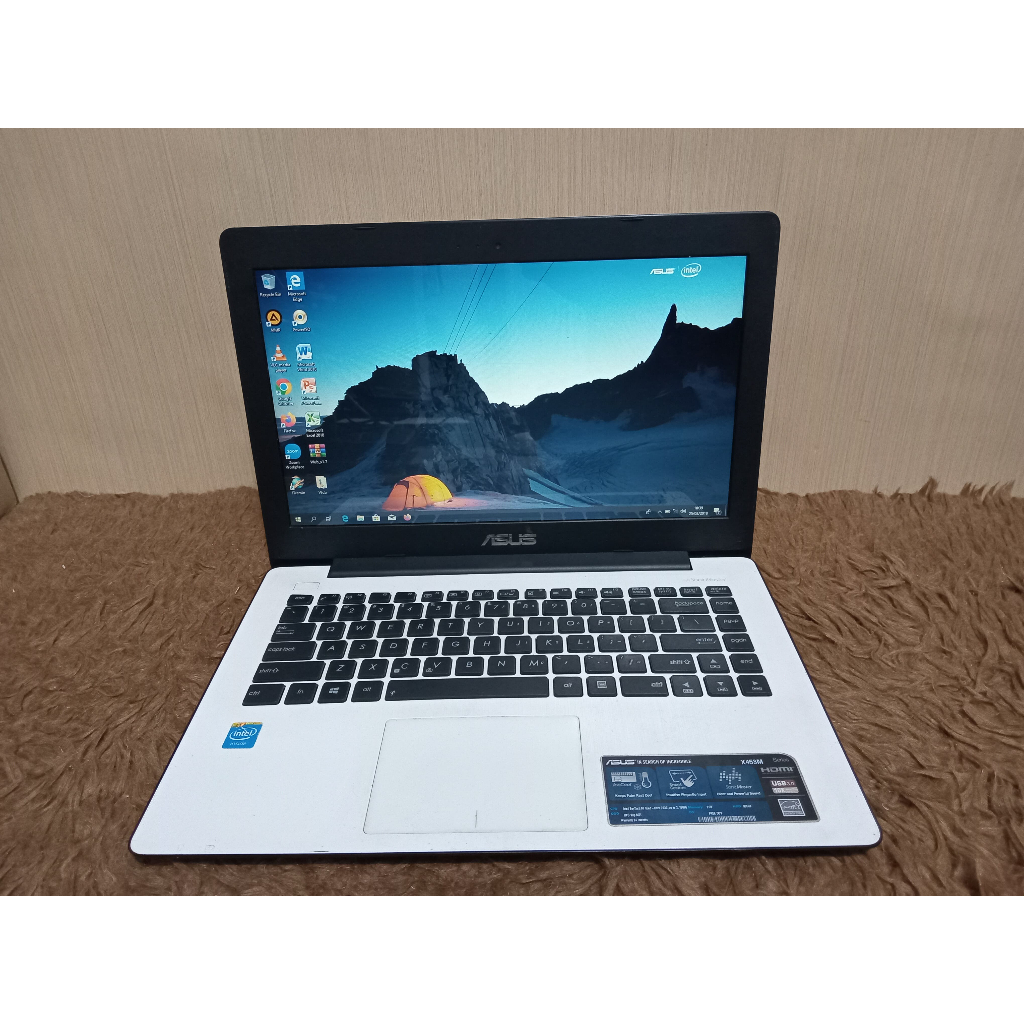 Laptop Asus x453S RAM 2GB HDD 320GB INTEL CELERON N3050 MURAH