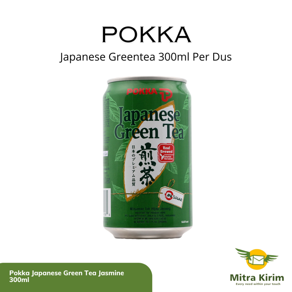 

Pokka Japanese Green Tea 300 ml Per Dus Gojek/Grab