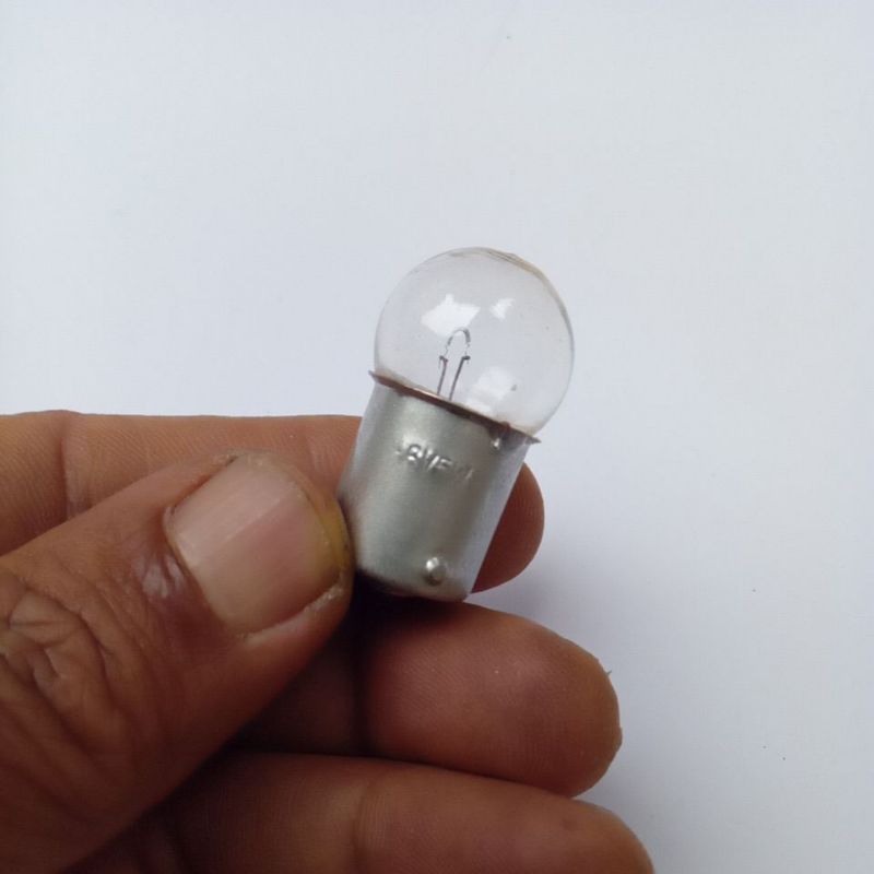 BOHLAMP BOLA LAMPU SEN MOTOR TUA 6VOLT CB100, WIN