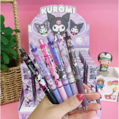 

【】1 pak berisi 6 pulpen gel kartun/pena gel mekanik pola lucu Pulpen Gel 0.5mm 6Pcs Pen Bolpoin Tinta Gel Cair Model Cetekan Pena Aesthetic Edition Karakter Kartun Lucu PULPEN CETEK