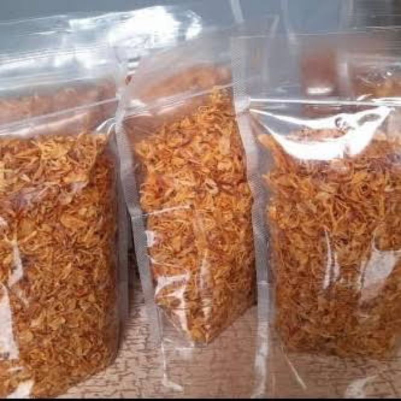 

Bawang Goreng asli tanpa campuran 250gr