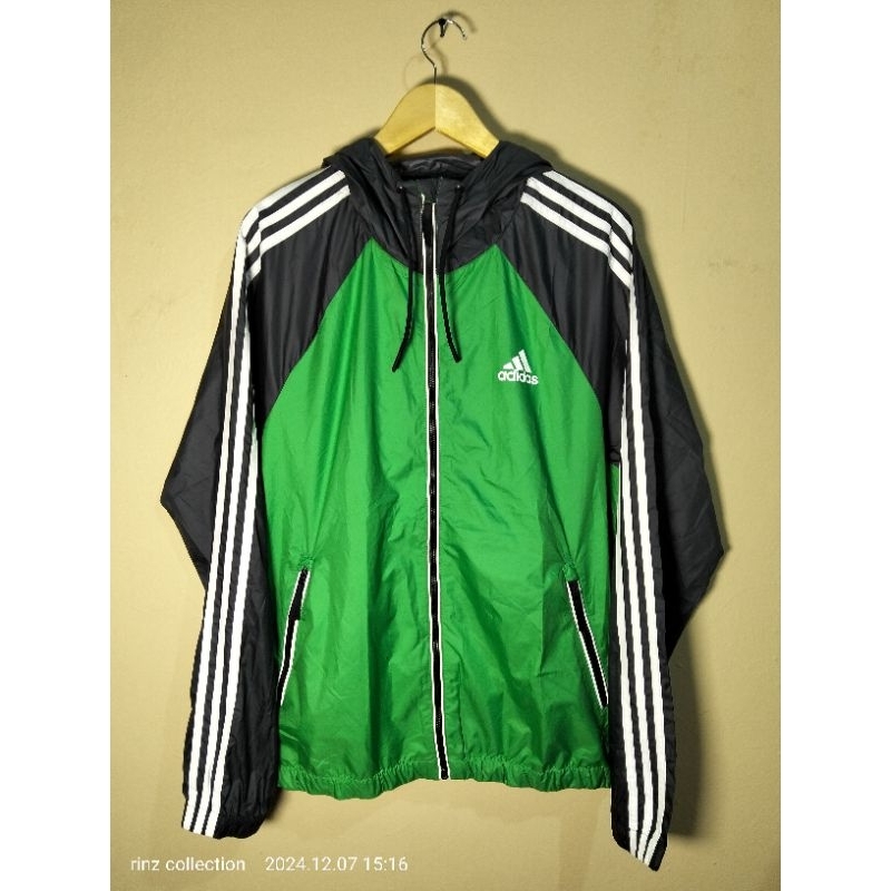 Adidas performance bsc 3 stripes wind jacket original