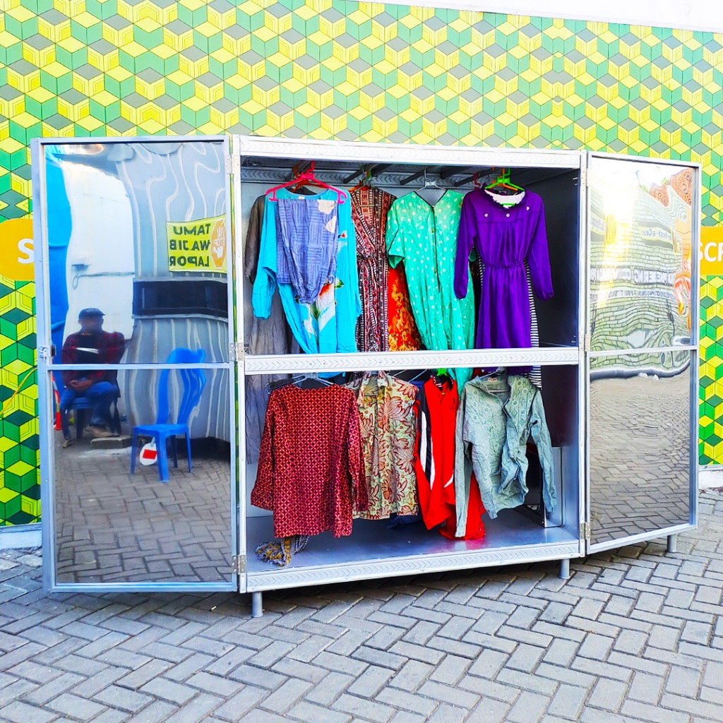 LEMARI PENGERING PAKAIAN KAPASITAS 15-20 KG KONVERSI GAS