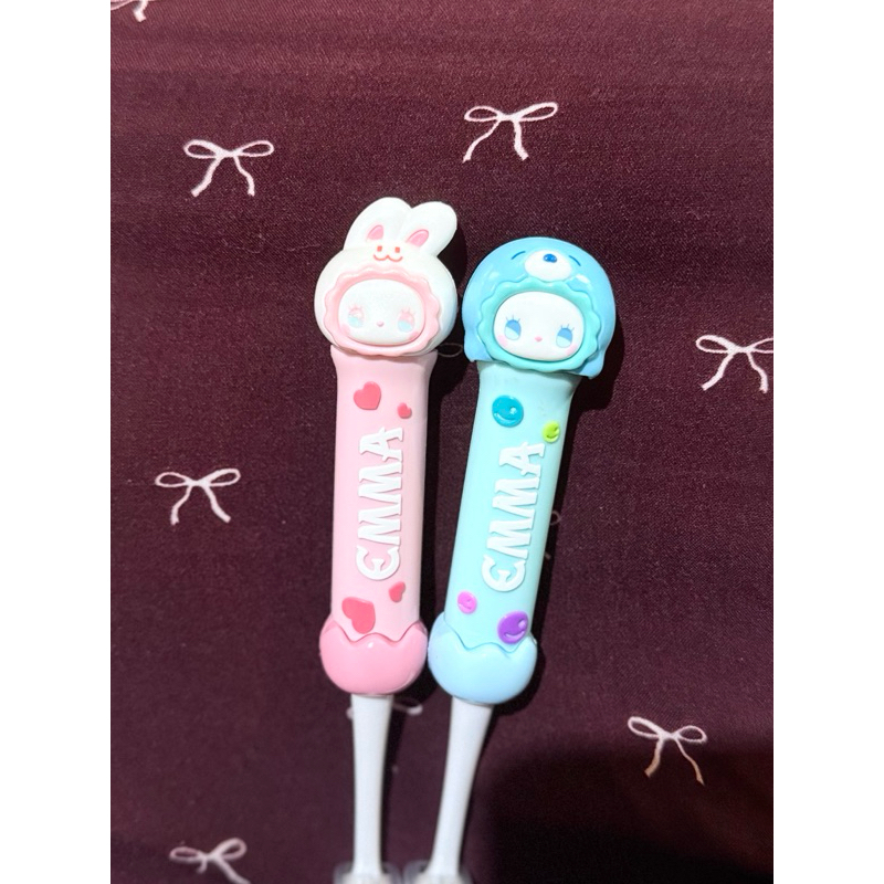 blind bag (selected) emma toothbrush sikat gigi emma rua rua zoo , sanrio donat , simon , wendy slee