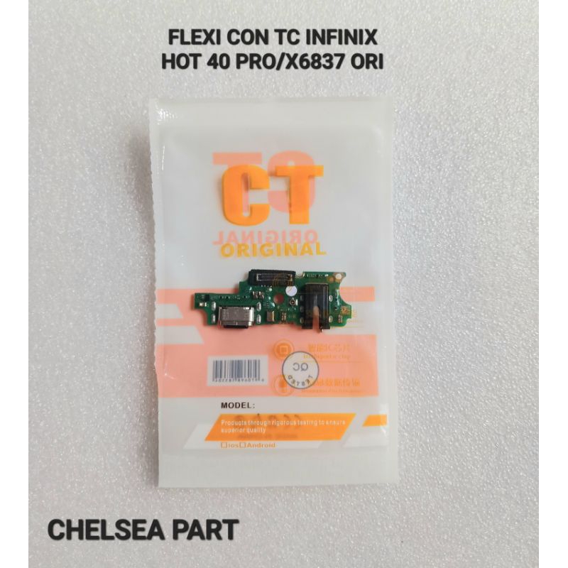 FLEXI CONEKTOR CHARGER/CON CAS/PAPAN CAS INFINIX HOT 40 PRO/X6837 ORI