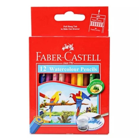 

TBMO WATERCOLOUR PENCILS FABER-CASTEL 12S 114461