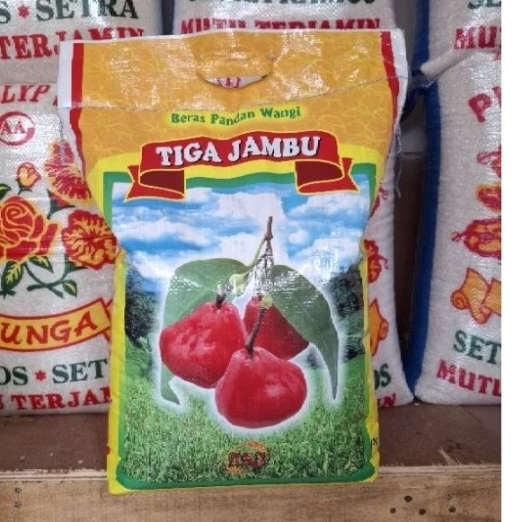 

beras tiga jambu 10kg setra ramos