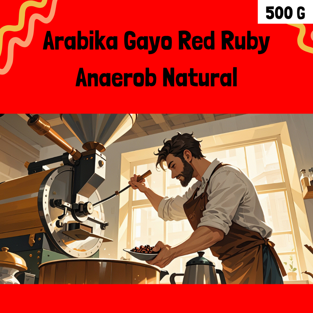 

Kopi Arabika Gayo Red Ruby - Anaerob Natural - 500G