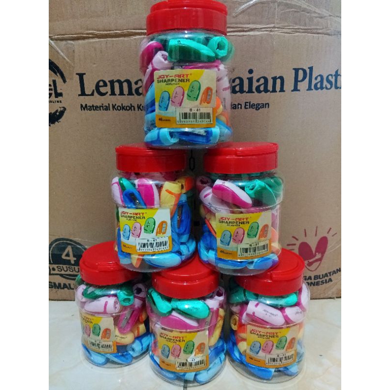 

Rautan Serutan Sharpener JoyArt B-41 isi 48pcs
