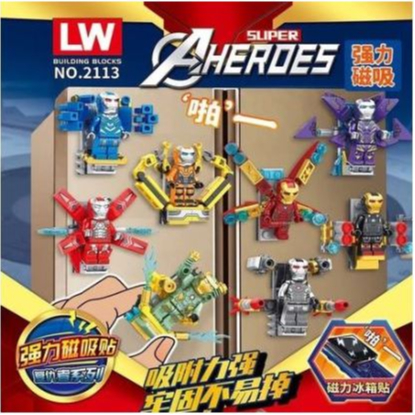 Brick LW 2113 Super Heroes Ironman Minifigure